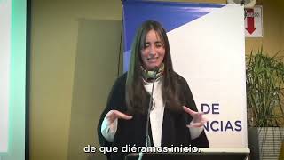 Exposición de la Directora Anabella Serignese en la Conferencia "ONG´S en peligro"