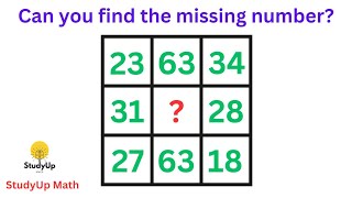 Can you find the missing number?? PART 5