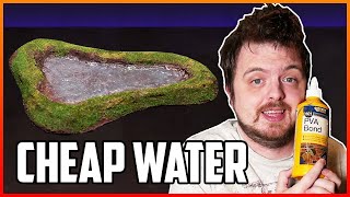 Make A Cheap & Easy Pond with NO Resin - Just PVA!