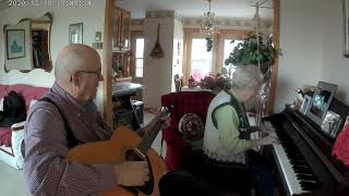 Sheila and me (Andre Comeau) playing music Part 1