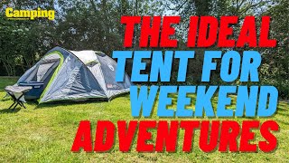 An ideal tent for weekend adventures