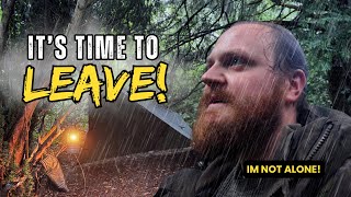 I ABANDONED MY SOLO WILD CAMP! - When It's Time To Leave, LEAVE!!