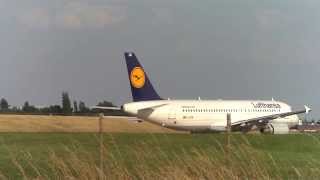 Lufthansa Take Off Birmingham Airport