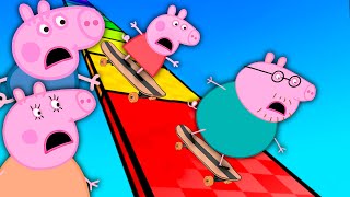 PEPPA PIG PLAY SKATEBOARD OBBY IN ROBLOX