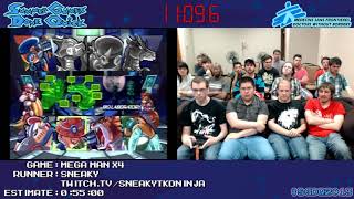 Mega Man X4 (100% Zero) by Sneaks in 44:43 - SGDQ 2013