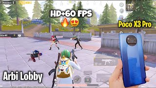 HD+60 FPS 🔥Poco X3 Pro 😍 Pubg test ❤️ Livik Gameplay