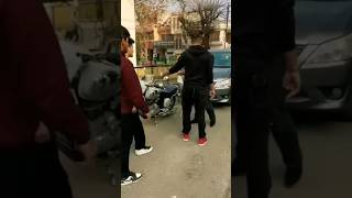 @Motovloggerjannustunts  live fight seen 😡😡 on fire 🔥 #fight  #explore