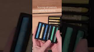 How I Store Oil Pastels So They're Safe and Stay Clean