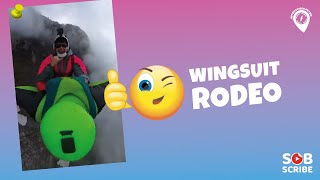 🤯 Wingsuit Rodeo | Wingsuit | Paragliding | Skydiving | Parachute 🔥 ADVENTURES FEVER #shorts