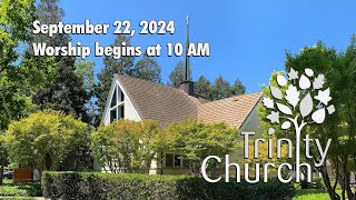 Worship for September 22, 2024