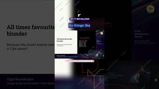 Recurring Design System Mistake | Olga Skurativska 2021 #FrontZurich #shorts