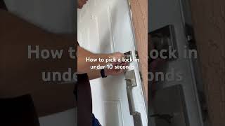 How to get into your house in under 10 seconds #locksmith #realestate #howto  #diy #lockedout