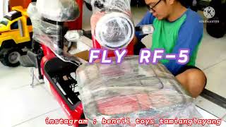 Cara pasang aki RF -5 dan REVIEW sepeda listrik RF-5#sepedalistrikindonesia #uwinfly