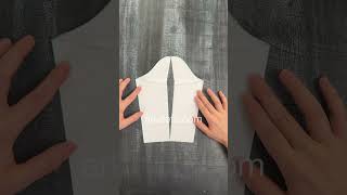 How to make a sleeve pattern for a bigger arm. #patterndrafting #sleevepattern #sewing #sewinghacks