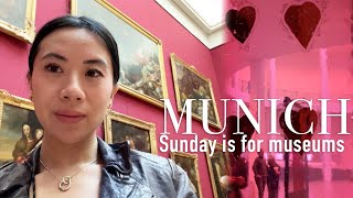 BEST SUNDAY IN MUNICH | MUSEUM HOPPING IN GERMANY | ROOM TOUR + DINNER TRAVEL VLOG