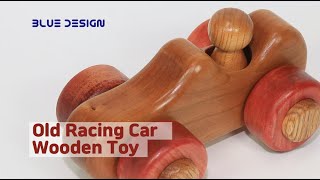 How to Make a Wood Toy Old Racing Car