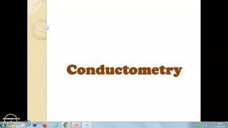 Types of conductometric titrations