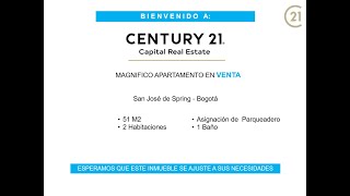 CENTURY 21 - Capital Real Estate - Apartamento en venta -  San José De Spring  - Bogotá