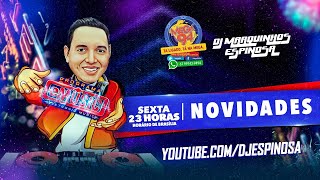 Hora de novidades no Programa e-music com DJ Marquinhos Espinosa na FM Mega 94