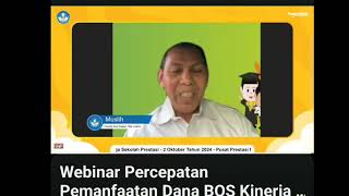 Percepatan Pemanfaatan Dana BOS Kinerja