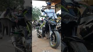 kawasaki z900 public reactions exhaust sounds austin racing