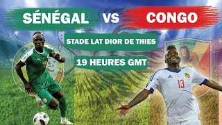 DIRECT MATCH SENEGAL VS CONGO En DIRECT sur Lion TV Sénégal.