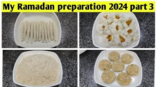 Ramadan preparation 2024 /Make and freeze Ramadan recipes / pre Ramadan preparation 2024 /