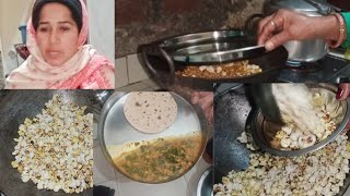 Desi vlog Dal Tadka  Recipe In Village | Hard Village Life In  Haryana  Life।।🙏🙏🙏🙏.....