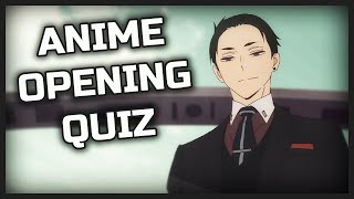 Anime Opening Quiz - 45 Openings [MEDIUM - OTAKU]