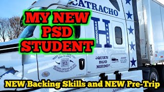 NEW PSD Student, NEW Backing Skills, New Pre-Trip