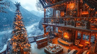 Cozy Jazz in a Snow-Kissed Retreat - Relaxing Melodies for Study, Unwinding, Perfect Winter Ambience