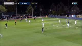 Bryce Blevins 2023 NCAA Soccer Highlights (Michigan)