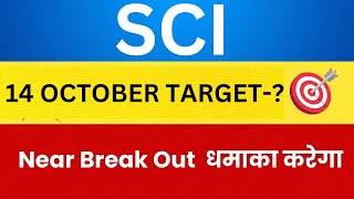 shipping corporation of India Ltd share latest news, SCI Stock Technical Analysis