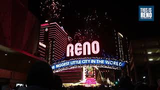 Revelers ring in the New Year in downtown Reno