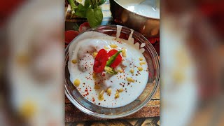 Dahi vada || quick snacks at home || #shorts #foodshorts