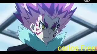 (AMV ) beyblade Burst Sparking ranjiro vs silas Free vs aiger