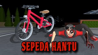 Yuta Dan Mio Dikejar Sepeda Hantu Keliling Kota || Sakura School Simulator