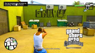 GTA San Andreas  Definitive Edition - Getting (Weapon Shooting Course) For Upcoming Missions