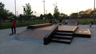 Skate park trick 5