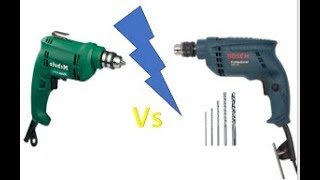 Mebote Vs Bosch ( Compact drilling machine)