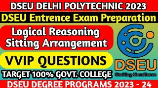 DSEU CET 2023|| RESONING|| IMPORTANT QUESTION PYQ|| #dseu #dseu2023 #schoologyacademy