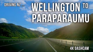 Driving New Zealand: Wellington to Paraparaumu 4K