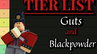 Ranking EVERY Guts & Blackpowder Map (Roblox)