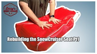 Restoring a 1971 Snow Cruiser: New Seat Cushion