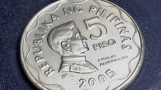 【Coin polishing】5 piso Philippines coin【mirror polish】