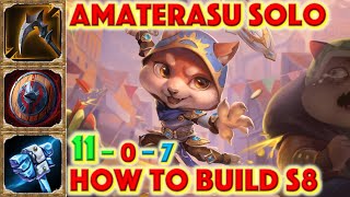 SMITE HOW TO BUILD AMATERASU - Chibi Inu Amaterasu Skin Showcase + Amaterasu Solo Build + Gameplay