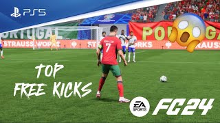 FC24 - Free Kick Compilation #2 | PS5 [4K60]