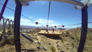 Machine Guns Vegas:  Sightlines & Ziplines at Flight Linez Bootleg Canyon Experience!