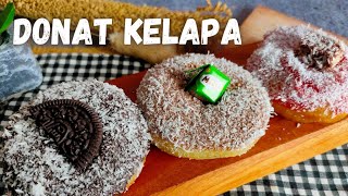 JUALAN DONAT INI LANGSUNG LUDES !! DONAT KELAPA SUPER LEMBUT DAN EMPUK BANGET | DAPUR EMA