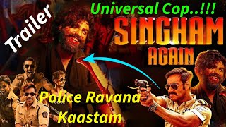 Singham Again Trailer Review | Ajaydevgn | Rohitshetty | Singham Again Movie Trailer | Hindi Movie